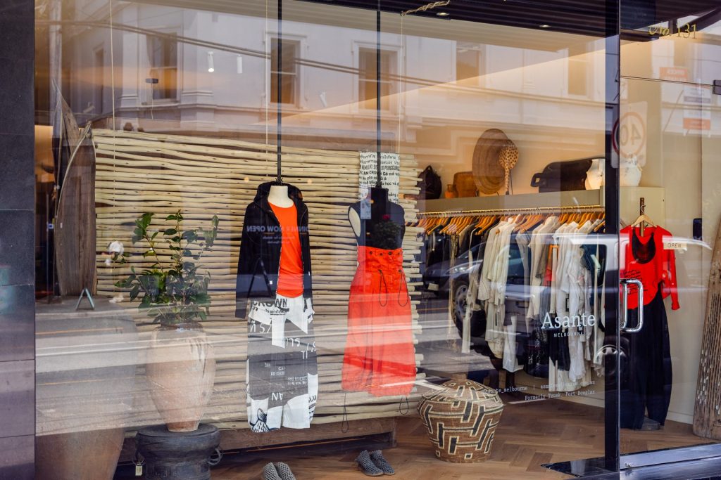 Front window of Asante South Yarra