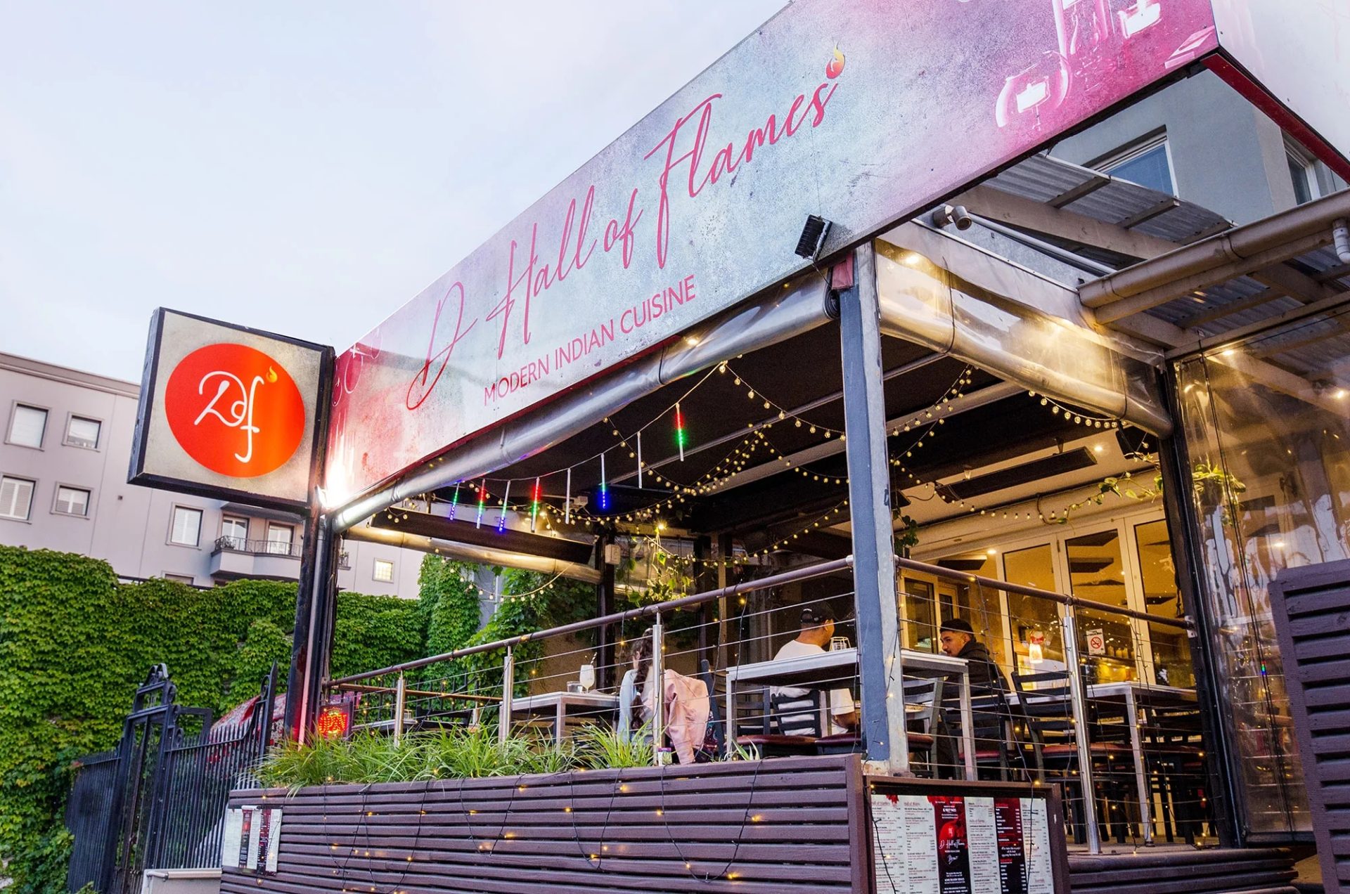 D Hall of Flames Indian Restaurant