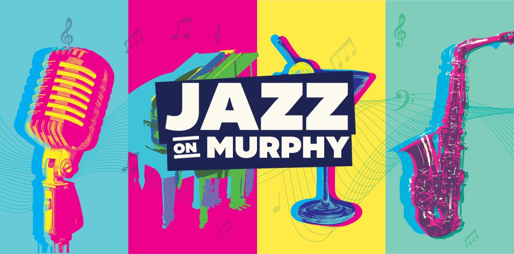 Jazz on Murphy Street coloured tile