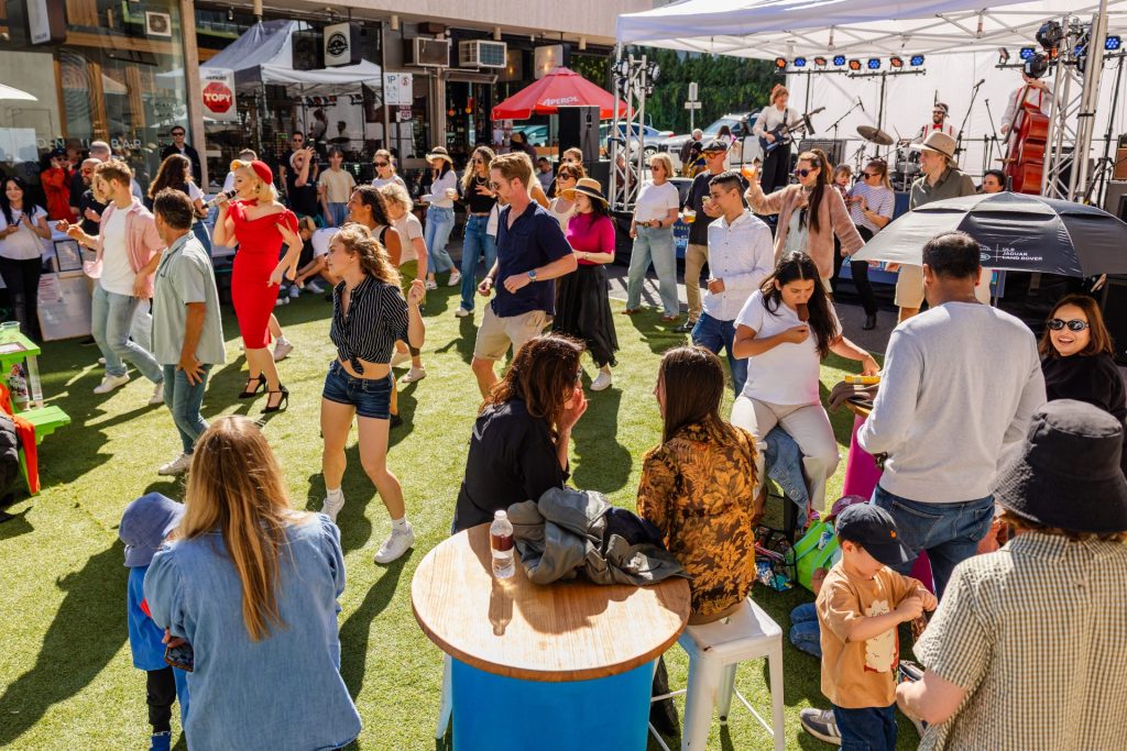 Just some of the crowd at Jazz on Murphy 2026