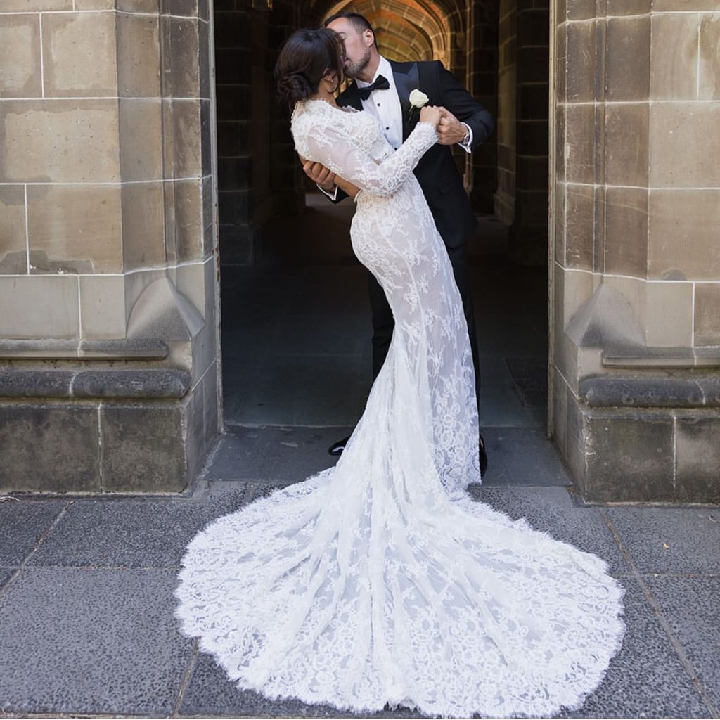 EMEL in Alin Le’Kal custom French lace couture.

📍 Alin Le'Kal
  246 Toorak Toad South Yarra