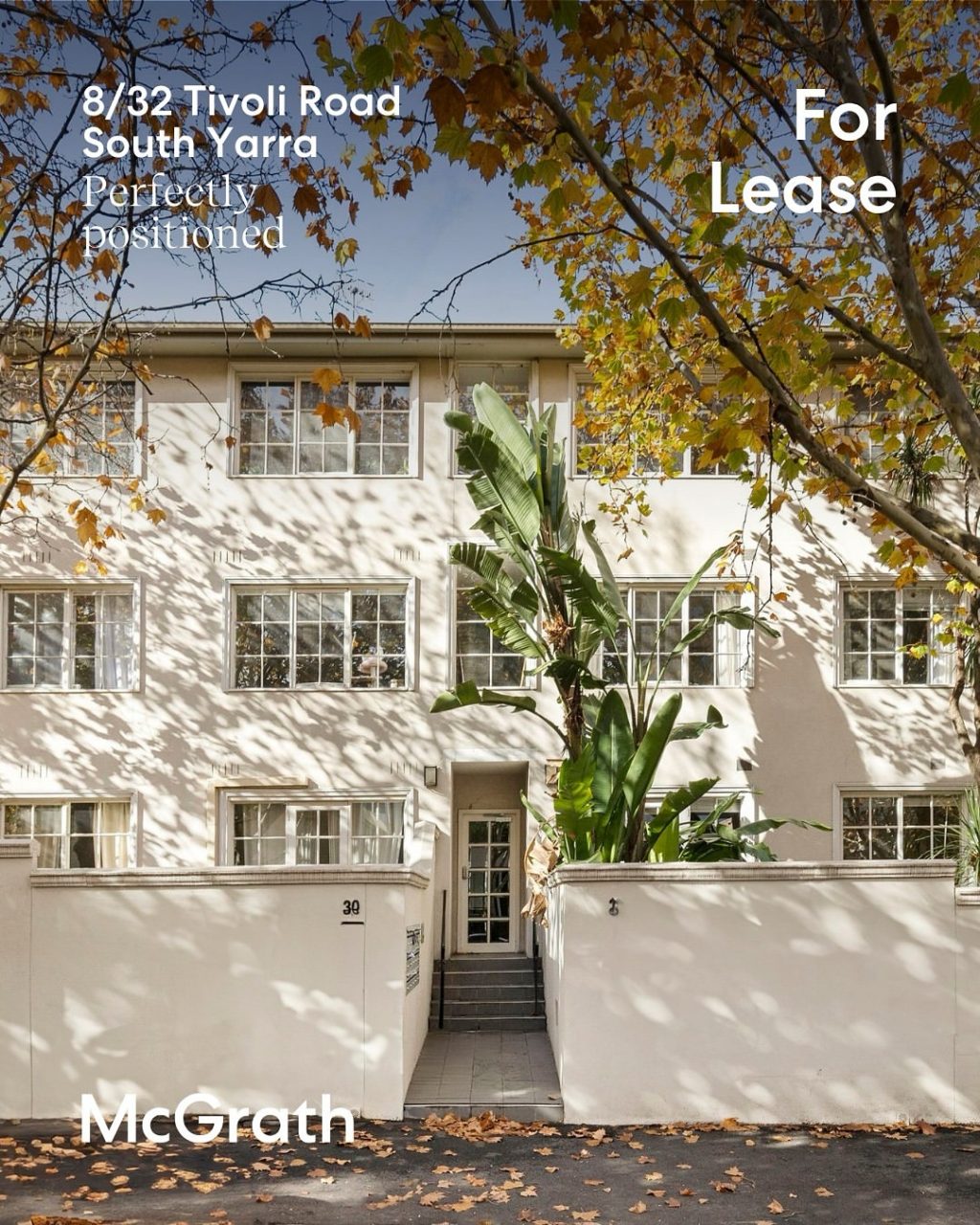 For Lease by @mcgrathsouthyarra 

Perfectly positioned in a quiet, tree-lined street just steps from the renowned Tivoli Bakery and city trams, this elevated ground floor apartment offers a stylish, ready-to-move-in lifestyle. 

8/32 Tivoli Road, South Yarra
1 Bed | 1 Bath | 1 Car

Daniel Hamilton 
0456 000 013

#mcgrathestateagents #mcgrathsouthyarra #southyarra