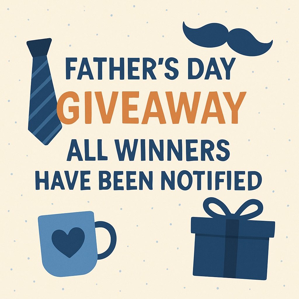 💙 Thank you to everyone who entered our Father’s Day Giveaway!
All winners have now been notified.

We hope you all enjoyed celebrating the dads, grandfathers, and father figures in your lives this Father’s Day.

#FathersDayGiveAways