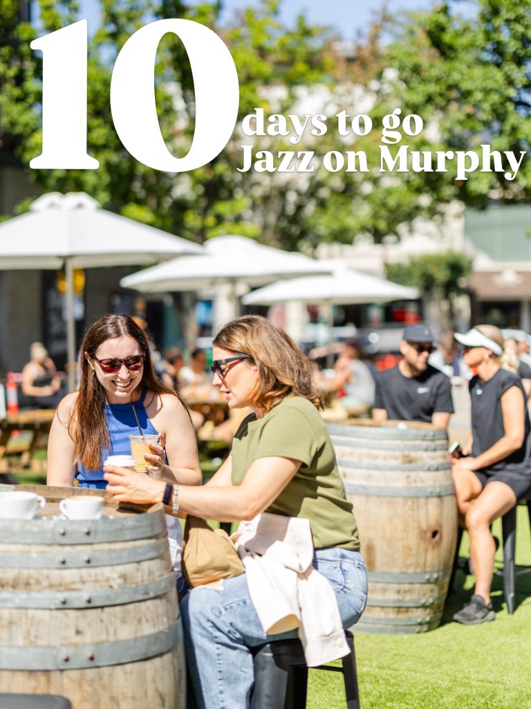 10 days to go… and it’s starting to feel real 🎷

Murphy Street, sunshine, live music drifting through the afternoon.
The kind of weekend that doesn’t need much planning.

Saturday & Sunday 28 29 March

Bring your people. Stay as long as you like.
(Full details at link in bio)