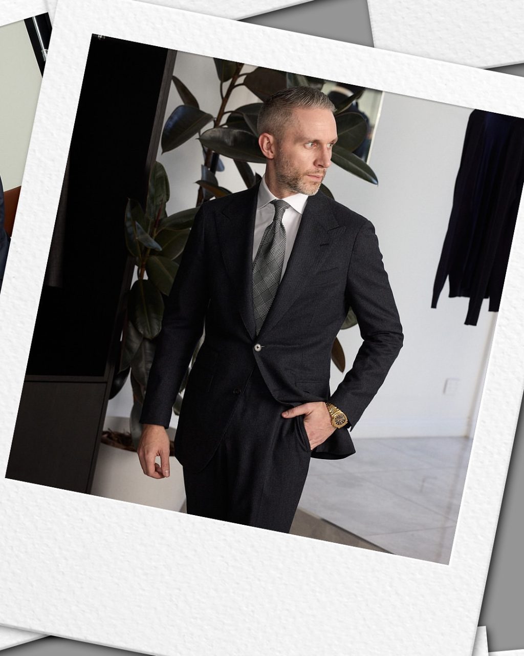 A new chapter in modern tailoring has arrived at The Bespoke Corner.

In Chapter 3 of the AW25 collection, Miles steps out in a dark grey micro-stripe wool flannel suit—sharp, understated, and unmistakably refined. Paired with a crisp white shirt and silk Glen Check tie, it’s a look that means business without shouting.

Crafted from Dormeuil’s 15.7 ultra-fine wool, the fabric combines softness with resilience—made to move through the day with ease and elegance.

Explore Chapter 3 – Part 1 online now - link in @thebespokecorner bio.

📍 36 Toorak Road South Yarra