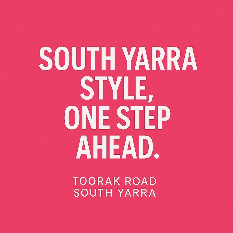 South Yarra style, always one step ahead.
From nails and lashes to brows, lips, and massages — Toorak Road has all your self-care essentials, ready to be explored.

#ToorakRoadSouthYarra #SouthYarraStyle #MelbourneLife  #SelfCare #BeautyAndWellness
