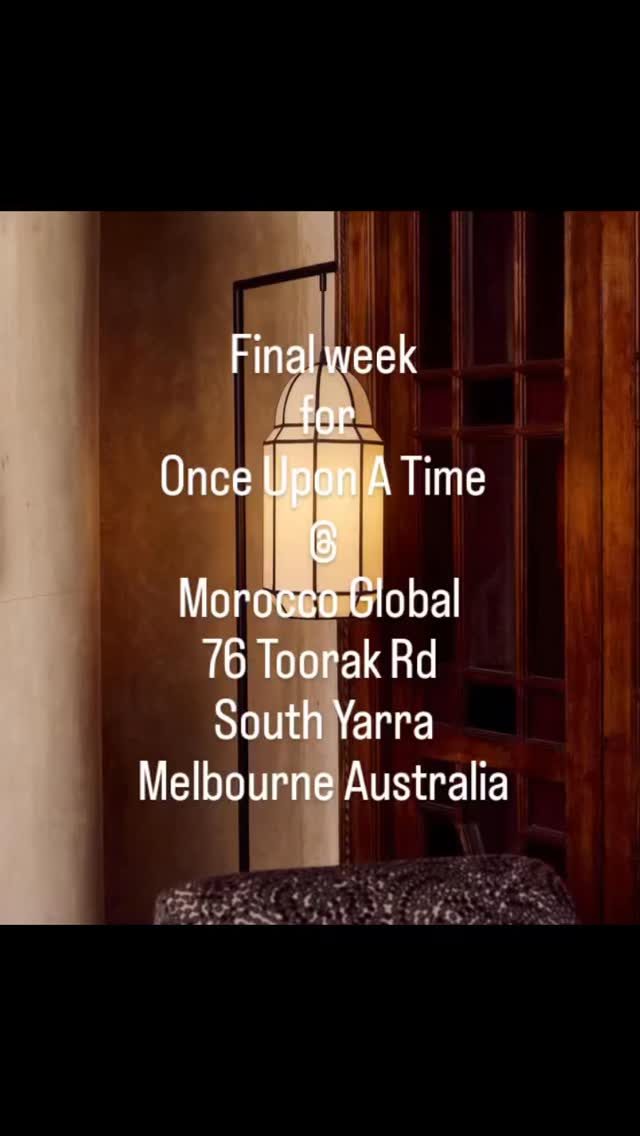 Thank you to everyone who is part of a journey that is founded on craftsmanship, creativity, trust, and unwavering artisanal dedication 🔸️

This week brings together the final chapter of Once Upon A Time
a collectible experience 🔸️

Come see what's possible 
📍 @morocc_global
  76 Toorak Rd South Yarra
  Melbourne Australia 🔸️

Hrs Tue Wed Thu 9.45-6PM 
Fri 9.45- 11am 
Sat 9-3 🔸️
.
.
.
.
.
.
.
#art #culture #society #designthatmatters #zerowaste where possible #SustainabilityIsAStateOfMind #fatimahaljarrari #moroccantimelesscraftmenship #madebyartisans #handcrafted #oneofakind #interiordesignsolutions #grateful 🔸️
info@moroccoglobal.com.au 🔸️