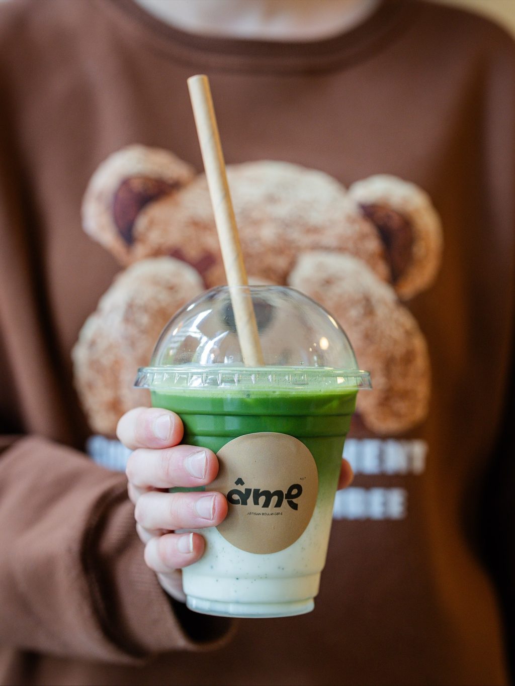 Ceremonial matcha - made the traditional way, whisked in-house and poured fresh over milk and ice.
Smooth, earthy, and quietly uplifting - it’s matcha done properly.
Find it at Âme Boulangerie 

📍 6c Daly Street South Yarra.

#SouthYarraEats #MatchaMoment #MelbourneCafes #AmeBoulangerie #MatchaLovers