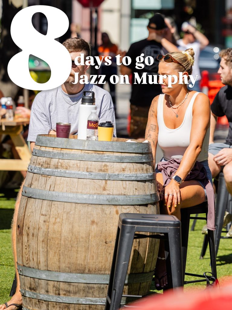 8 days to go.

Murphy Street is getting ready for a weekend of music, sunshine and good company.

Live jazz bands, local favourites, and that easy South Yarra rhythm we all know so well.

Bring your friends, bring the dog, stay a while. Jazz on Murphy.

Saturday 28 March, 2pm–8pm
Sunday 29 March, 12pm–6pm