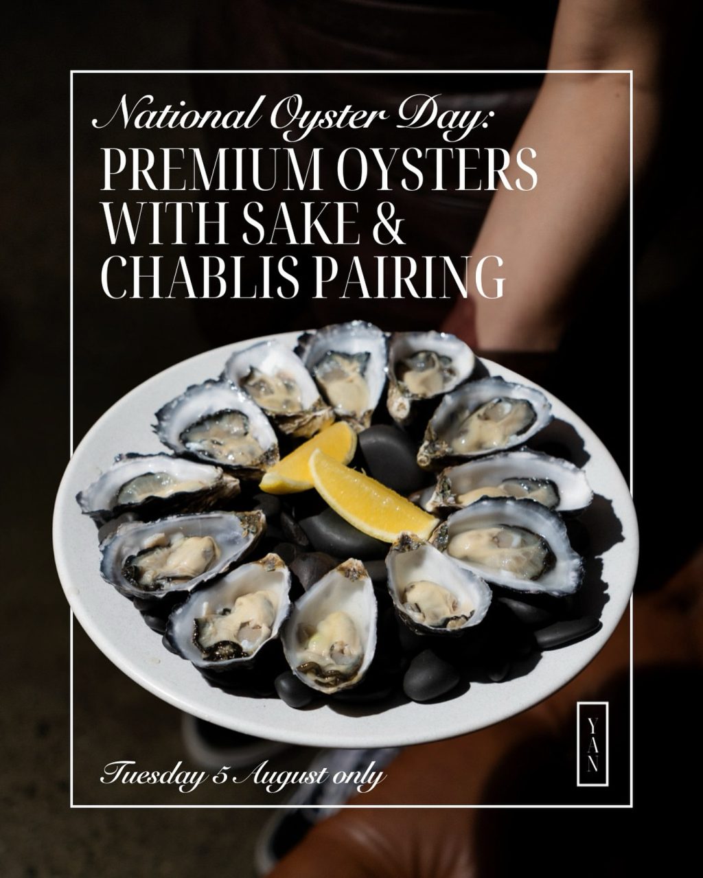 Yan Melbourne is marking National Oyster Day with a one-night-only experience of fresh indulgence. On Tuesday 5 August, guests can enjoy three premium oyster varieties, perfectly paired with sake and Chablis. Available from 5pm to 9:30pm — refined, seasonal, and not to be missed. Bookings essential.

  Yan Melbourne
📍 22 Toorak Road South Yarra