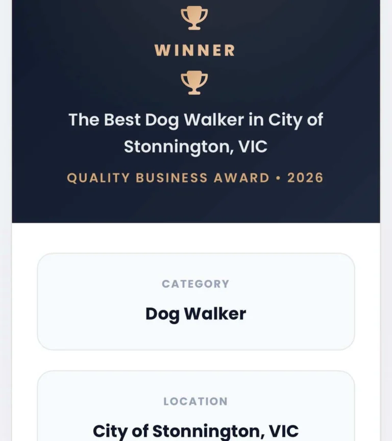 A big congratulations to Mimi Pet Land - one of our own here in South Yarra - on being named Stonnington’s #1 dog walker.

If you’ve ever seen Mimi out and about, this won’t surprise you. Rain, sunshine, busy days or quiet ones… the dogs are always happy, and the care is always there.

It’s the kind of work people notice over time - the consistency, the trust, the little things done properly, day after day.

Well deserved recognition for a local business doing things right.

We love seeing it 👏