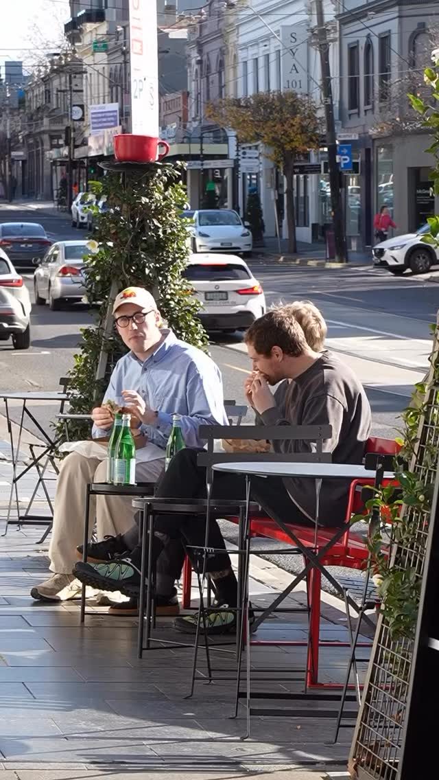 Spotted: 3 cool cats, 3 San Pels and 3 sandwiches on a crisp Melbourne Winter day. 

📍Ned’s South Yarra
  134 Toorak Road South Yarra