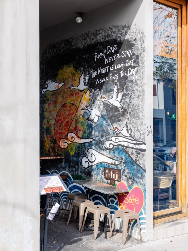Truer words: “Rainy days never stay. The night is long that never finds the day.”

Pink Ginger on Murphy Street.

A fitting reminder for winter in Melbourne.

❤️