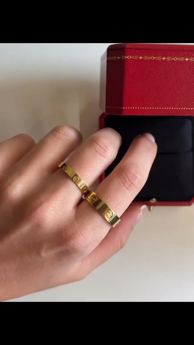 @collectionsfinejewellery have some stunning Cartier Love rings in stock! 

DM them for details

📍 148 Toorak Road South Yarra

#CollectionsJewellery