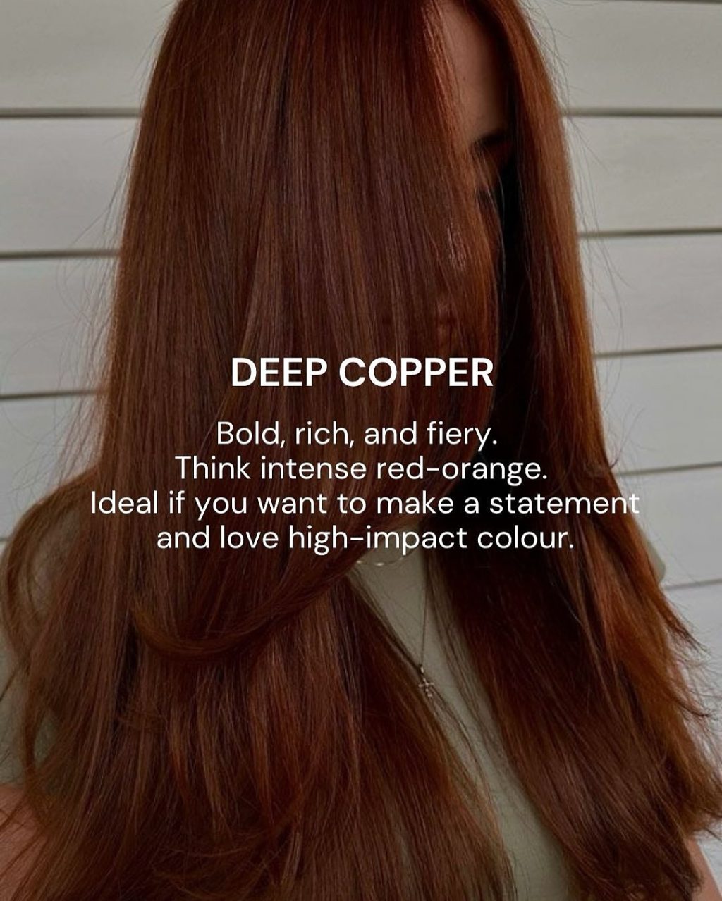 Thinking of going copper but not sure which shade is right for you?
From soft strawberry to bold burnt tones, copper is a vibe—and there’s a version for everyone 🍓🧡🔥
Swipe through to discover the different shades of copper and find your perfect match.
Whether you’re after something soft and sun-kissed or bold and rich, @theaphrodite.studio has you.

Book your consultation today and let’s bring your dream colour to life.
Link in @theaphrodite.studio bio to book.

📍 41 Ralston Street South Yarra