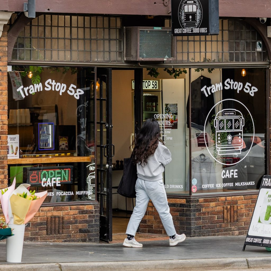 Coffee on the go? Tram Stop 58 is the answer. ☕️
A quick stop-in for locals. Their coffee window is perfect for grabbing something good on the move - fast, friendly and right on Toorak Road.

📍 173 Toorak Road South Yarra

#ToorakRoadSouthYarra #SouthYarraLife #MelbourneCafes